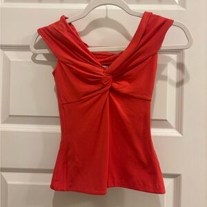 Aritzia Red Contour Top Size XS